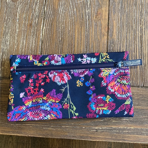 Vera Bradley Bags Vera Bradley Pencil Case Midnight Wildflowers